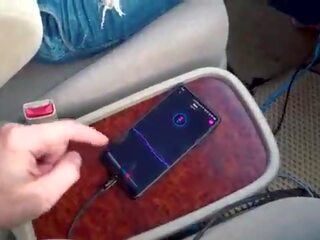 Sound controlled alat vibrator in publik place - unusual test of lovense lush 2